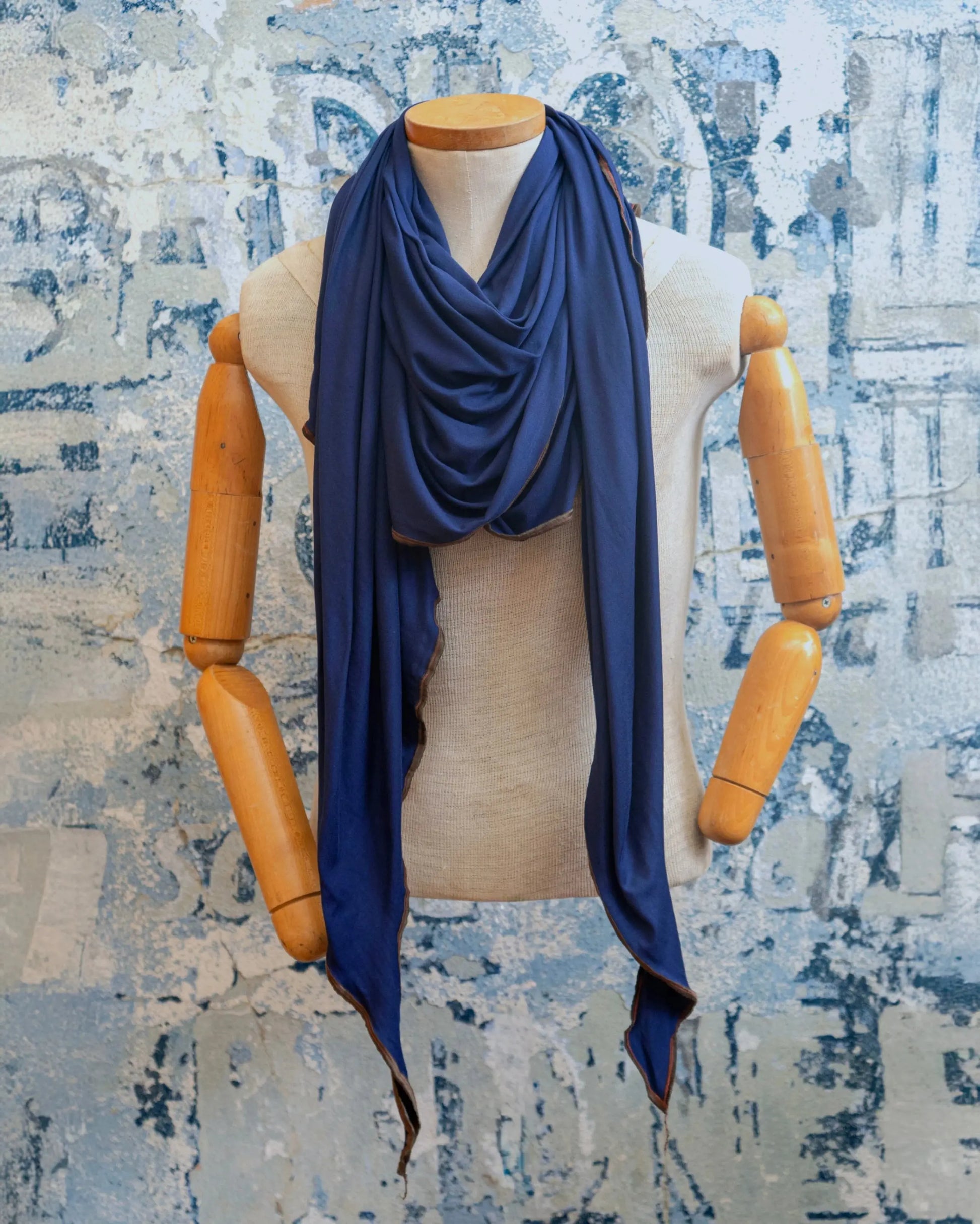 Navy Snuggles Scarf Late Sunday Afternoon Magazine & Factory