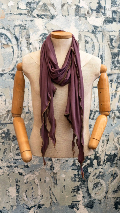 Plum Wisp Snuggle Scarf Late Sunday Afternoon Magazine & Factory