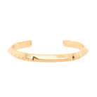Small Brass Helena Cuff Bracelet Young in the Mountains