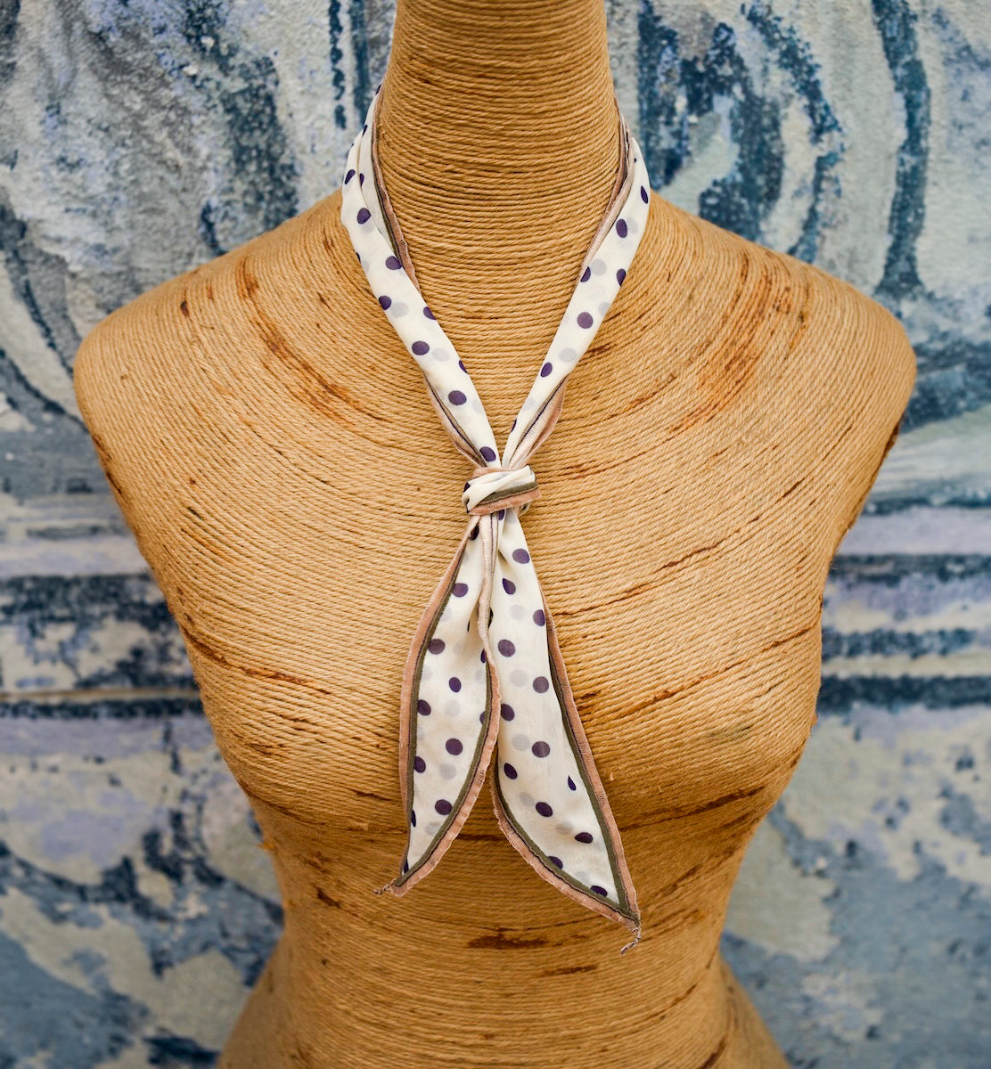 Queen Of Spots Neck Scarf | Matthew Ian Collection