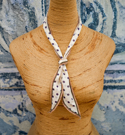 Queen Of Spots Neck Scarf | Matthew Ian Collection