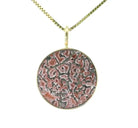 The Circ Necklace - Pink Dinosaur Bone Young in the Mountains