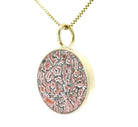 The Circ Necklace - Pink Dinosaur Bone Young in the Mountains