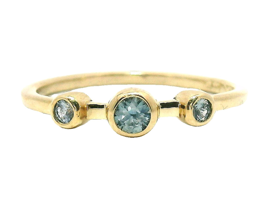 The Cerberus - Montana Sapphire Ring Young in the Mountains