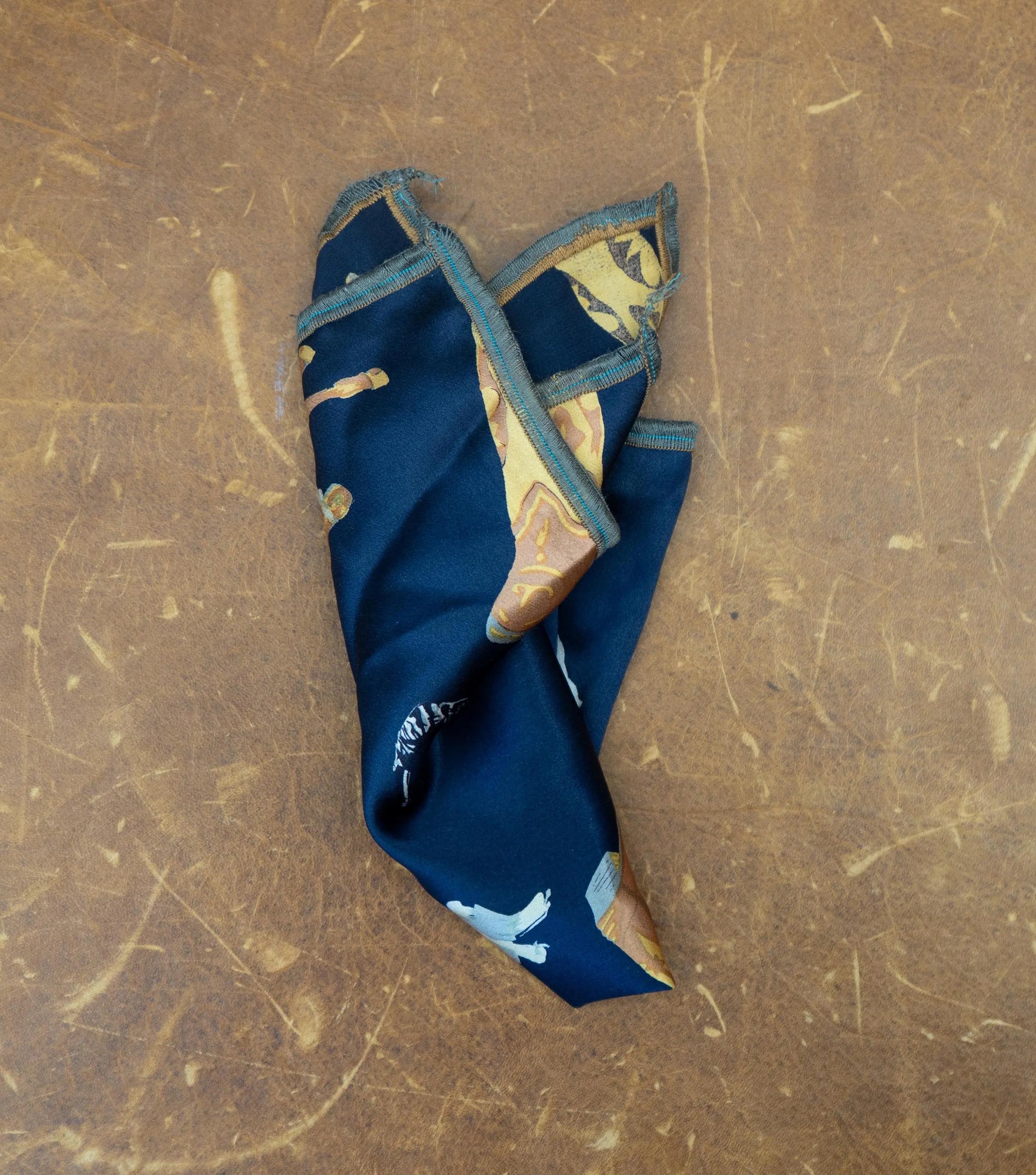 Western Stuff Pocket Square Late Sunday Afternoon