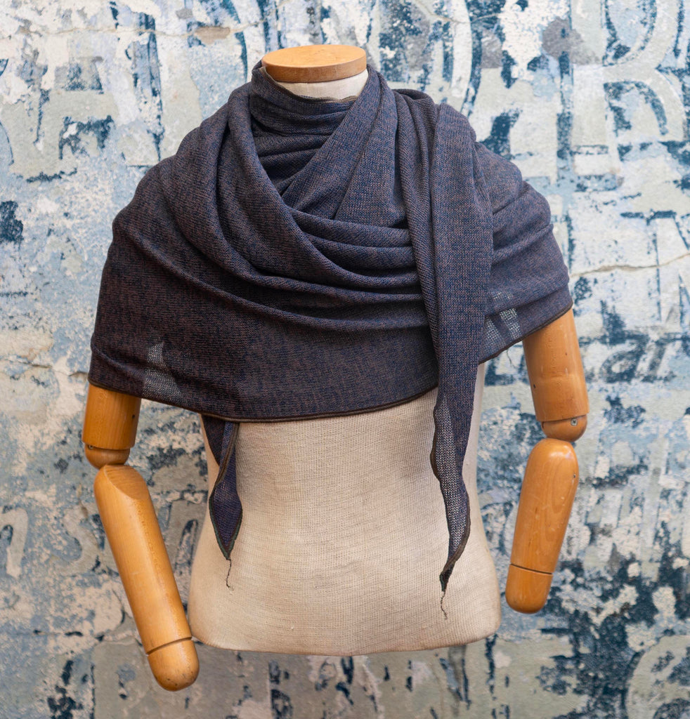 Watercolor Dusk Scarf Late Sunday Afternoon Magazine & Factory