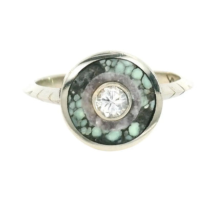 Perseus Bullseye Cerclen Ring Young in the Mountains